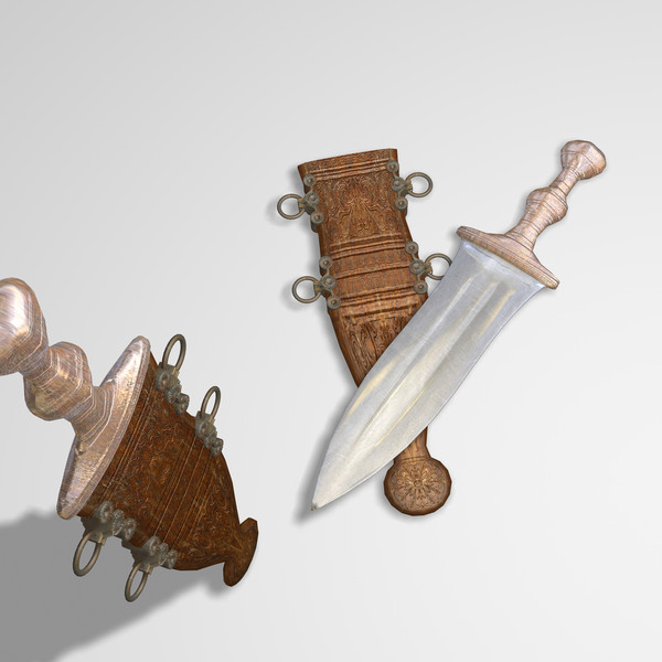 maya ancient roman dagger pugio - Roman dagger “Pugio” 100 B.C. by Poliovale